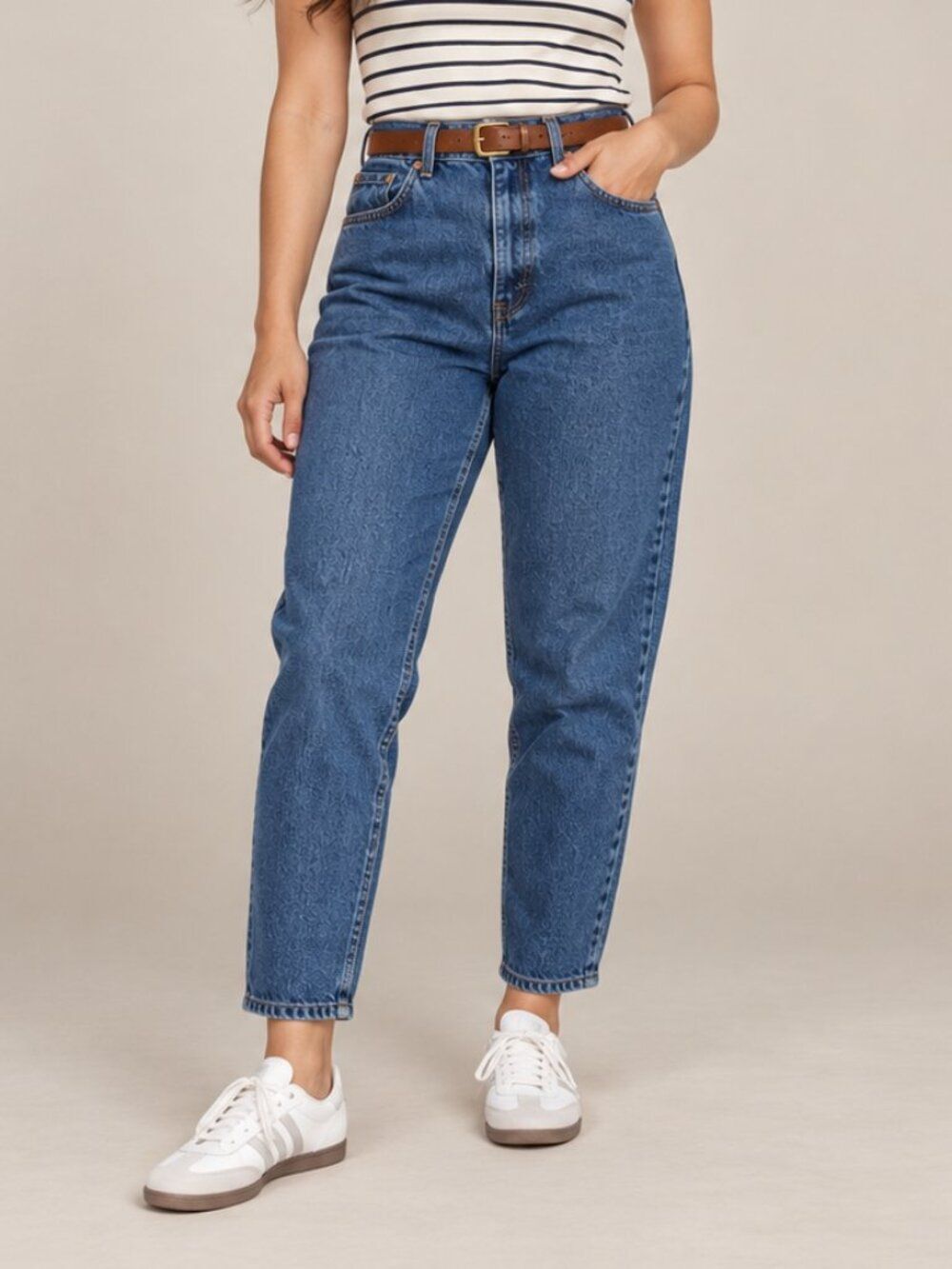 Vintage 2000 Levi’s 550 Relaxed Fit Tapered Jeans Women’s 14S Hemmed